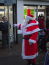 Here comes Santa